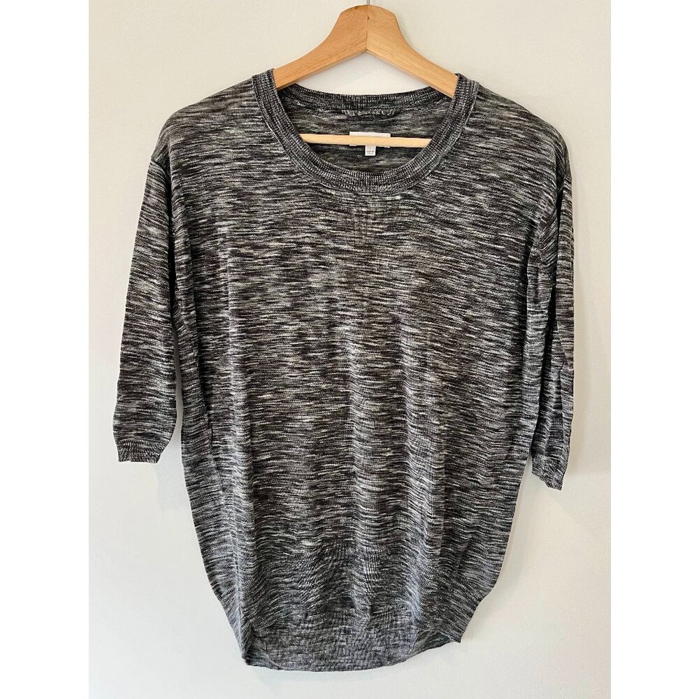 Aritzia Wilfred Three-Quarter Sleeve Crewneck Shirt